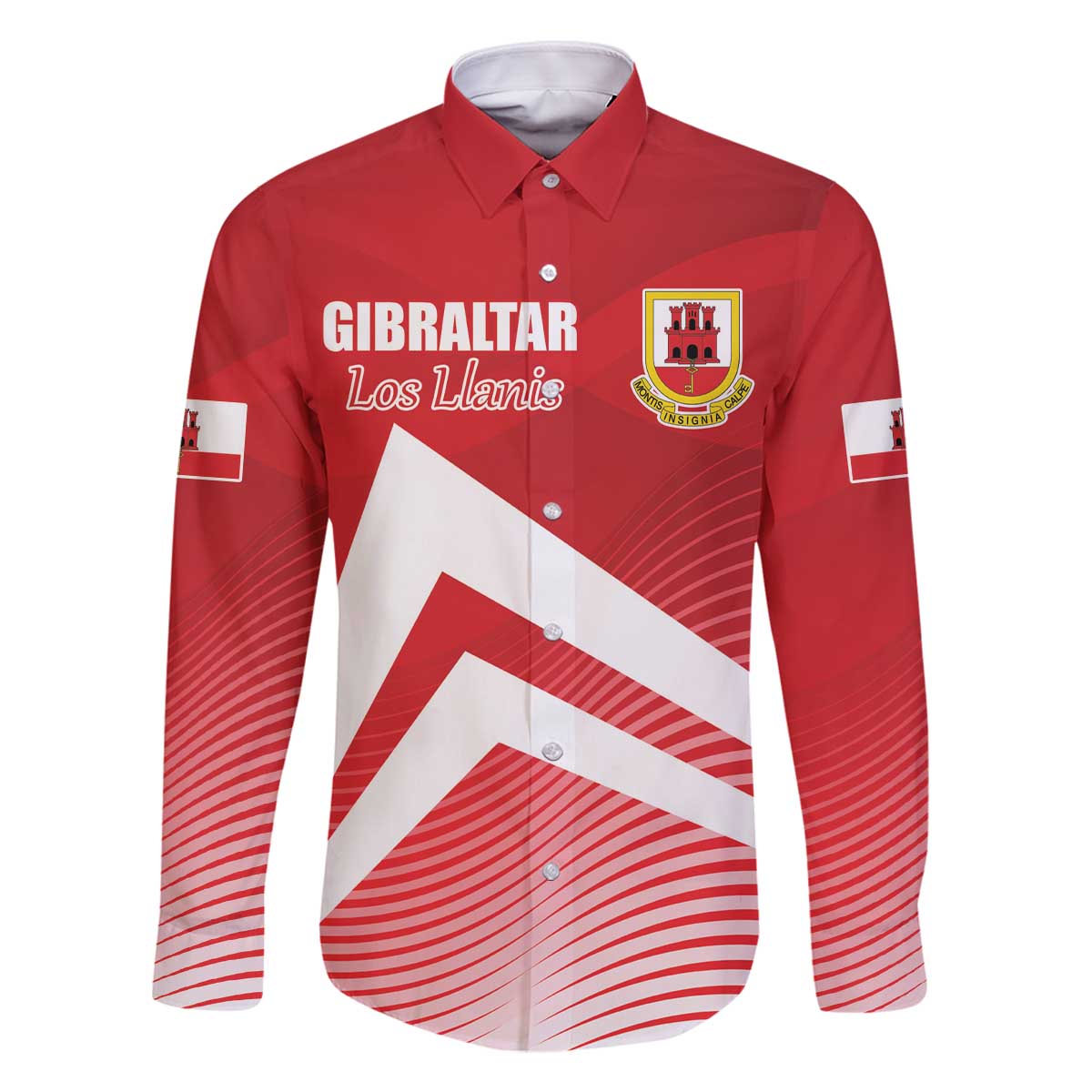 Custom Gibraltar We are Champions Family Matching Off The Shoulder Long Sleeve Dress and Hawaiian Shirt Sporty Style