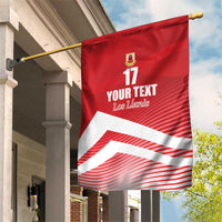 Custom Gibraltar We are Champions Garden Flag Sporty Style