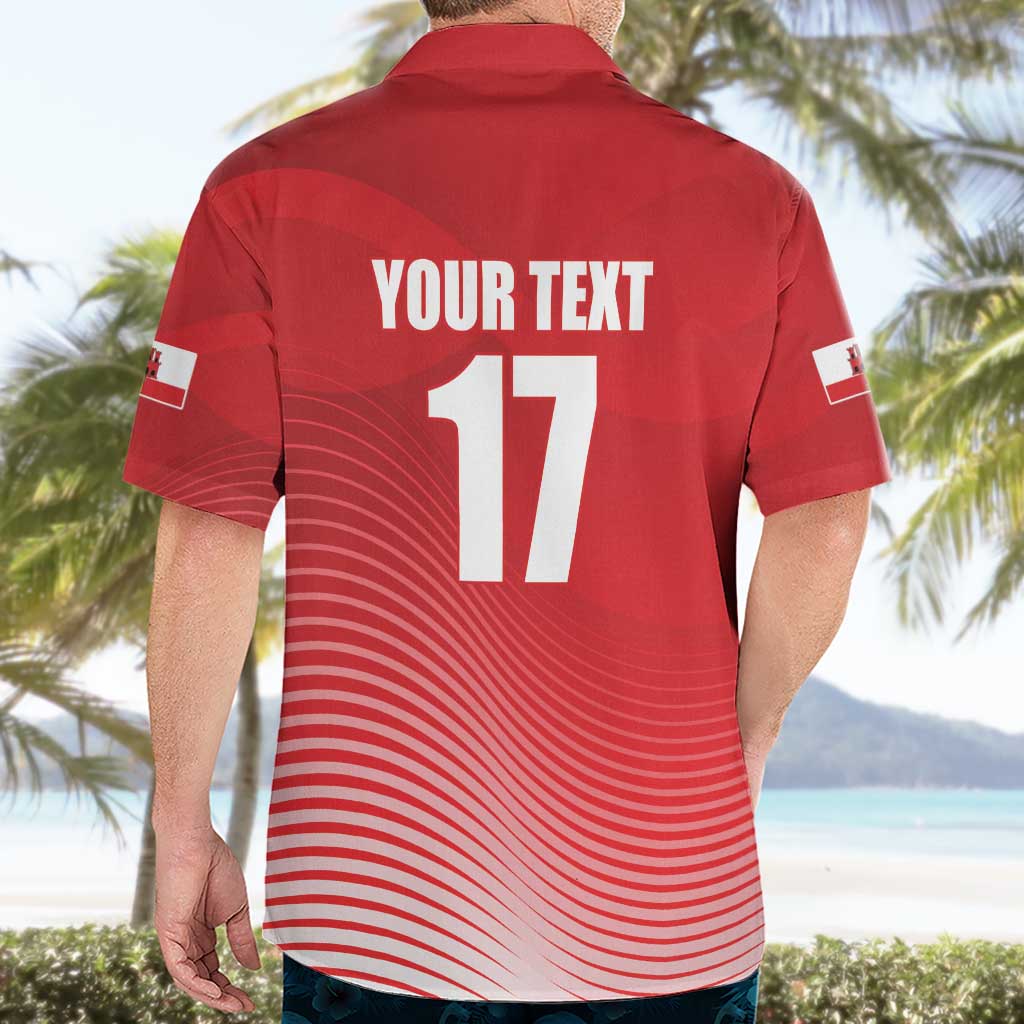 Custom Gibraltar We are Champions Hawaiian Shirt Sporty Style