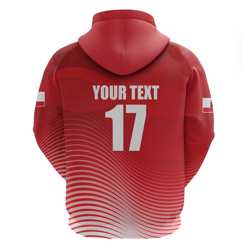 Custom Gibraltar We are Champions Hoodie Sporty Style