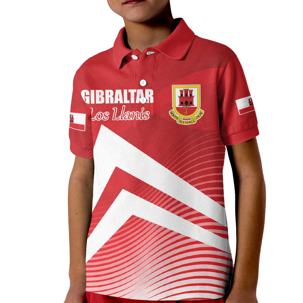 Custom Gibraltar We are Champions Kid Polo Shirt Sporty Style