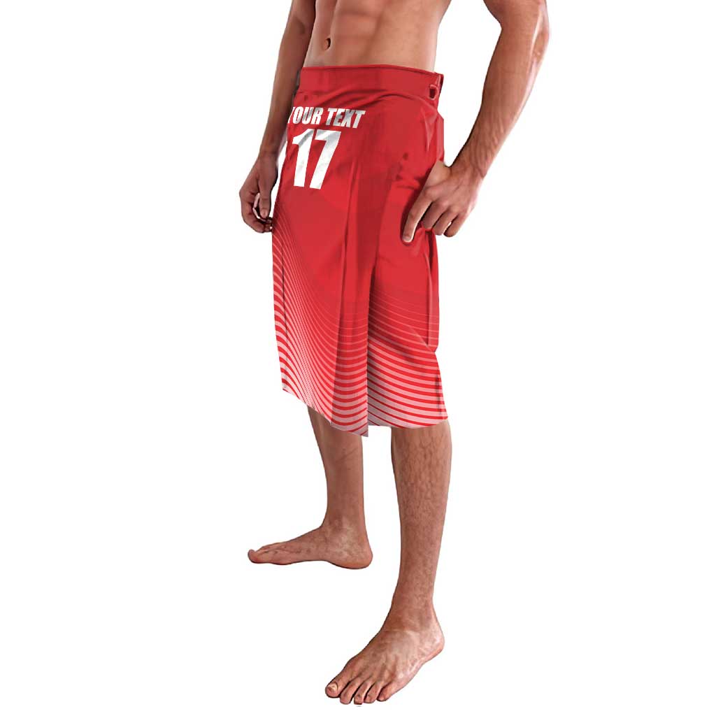 Custom Gibraltar We are Champions Lavalava Sporty Style