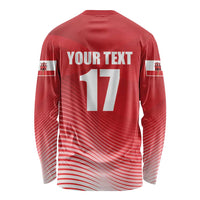 Custom Gibraltar We are Champions Long Sleeve Shirt Sporty Style