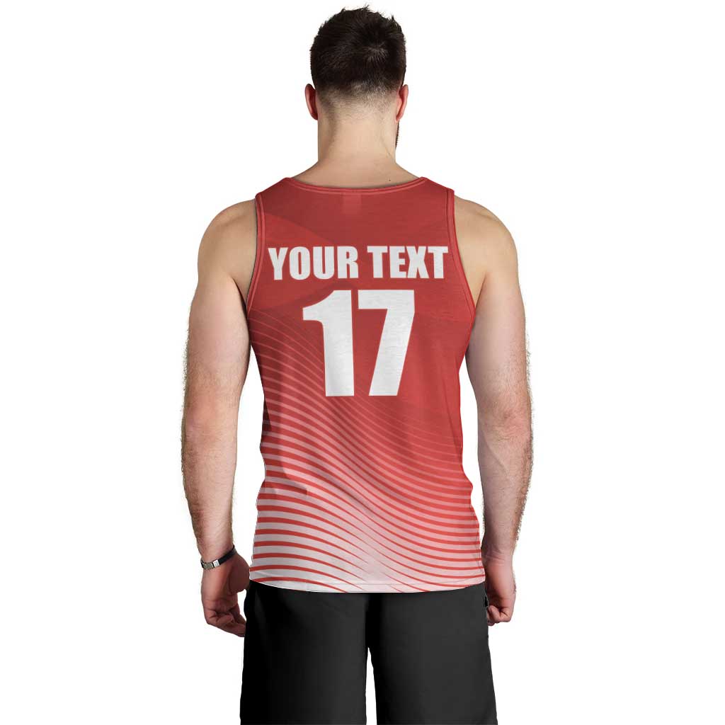 Custom Gibraltar We are Champions Men Tank Top Sporty Style