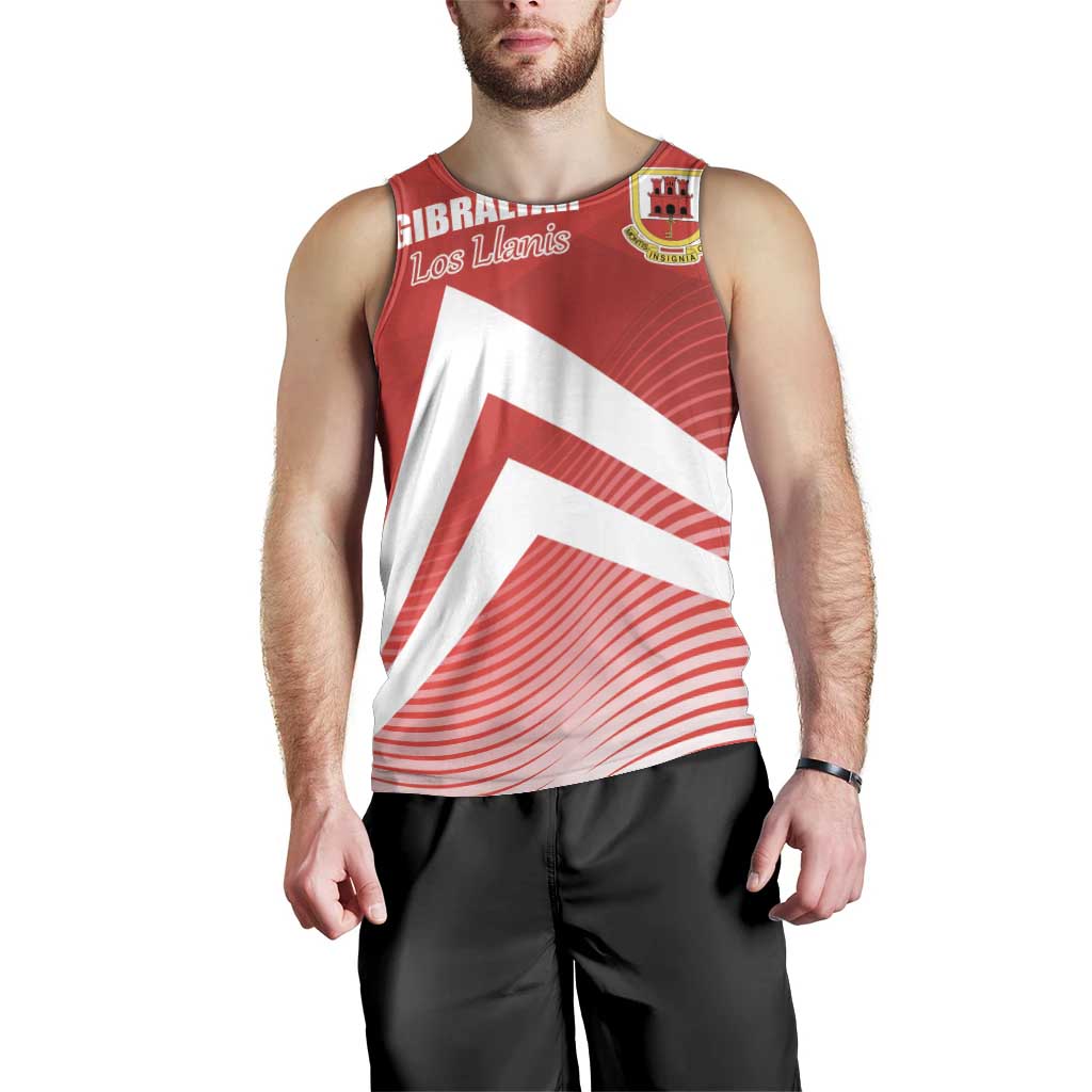 Custom Gibraltar We are Champions Men Tank Top Sporty Style