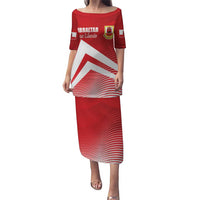 Custom Gibraltar We are Champions Puletasi Sporty Style