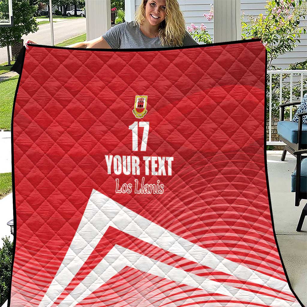 Custom Gibraltar We are Champions Quilt Sporty Style