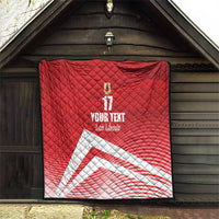 Custom Gibraltar We are Champions Quilt Sporty Style
