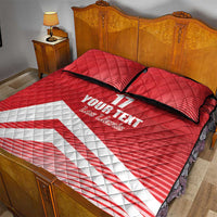 Custom Gibraltar We are Champions Quilt Bed Set Sporty Style