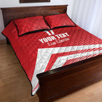 Custom Gibraltar We are Champions Quilt Bed Set Sporty Style
