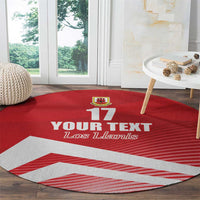 Custom Gibraltar We are Champions Round Carpet Sporty Style