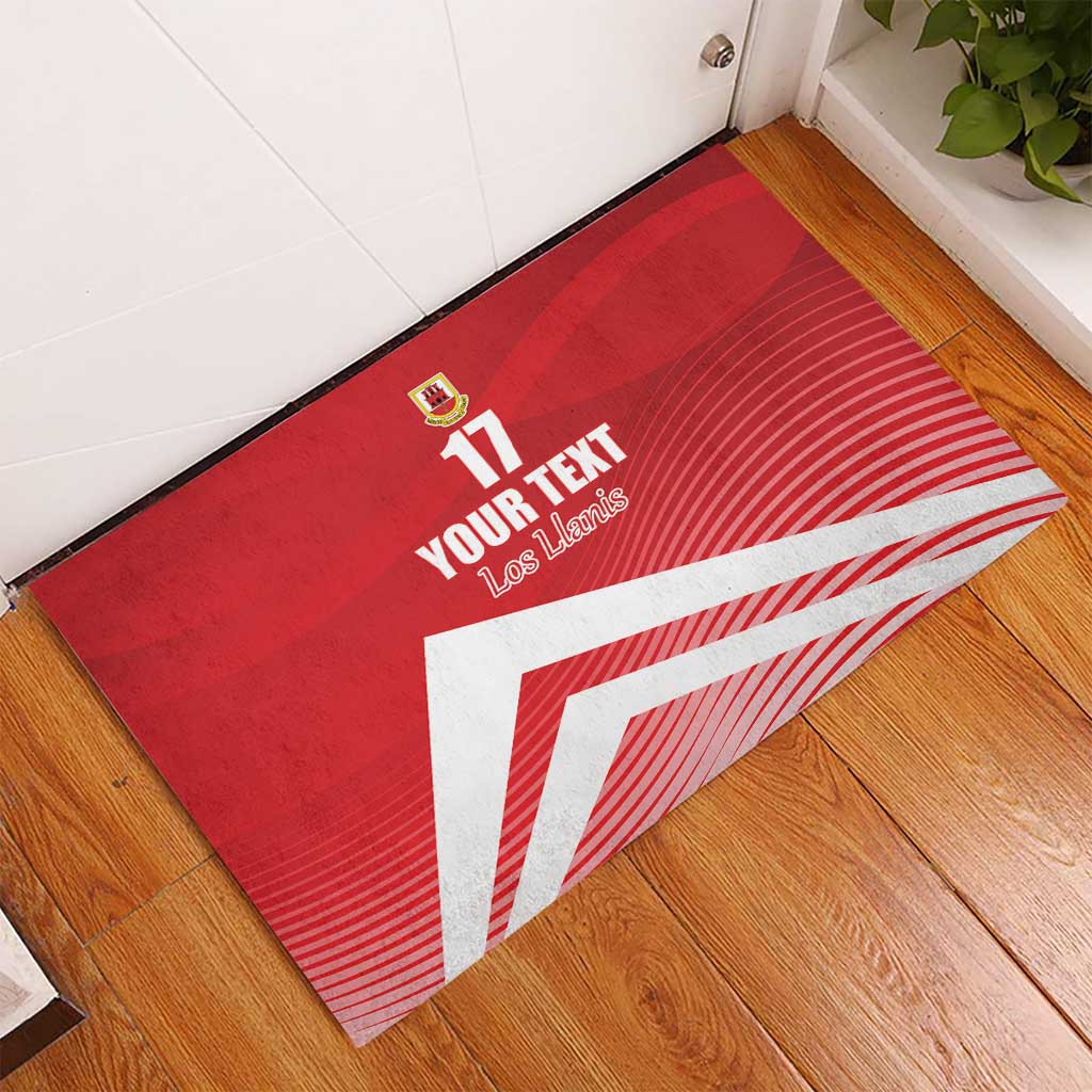 Custom Gibraltar We are Champions Rubber Doormat Sporty Style