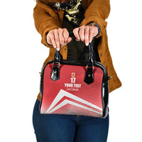 Custom Gibraltar We are Champions Shoulder Handbag Sporty Style