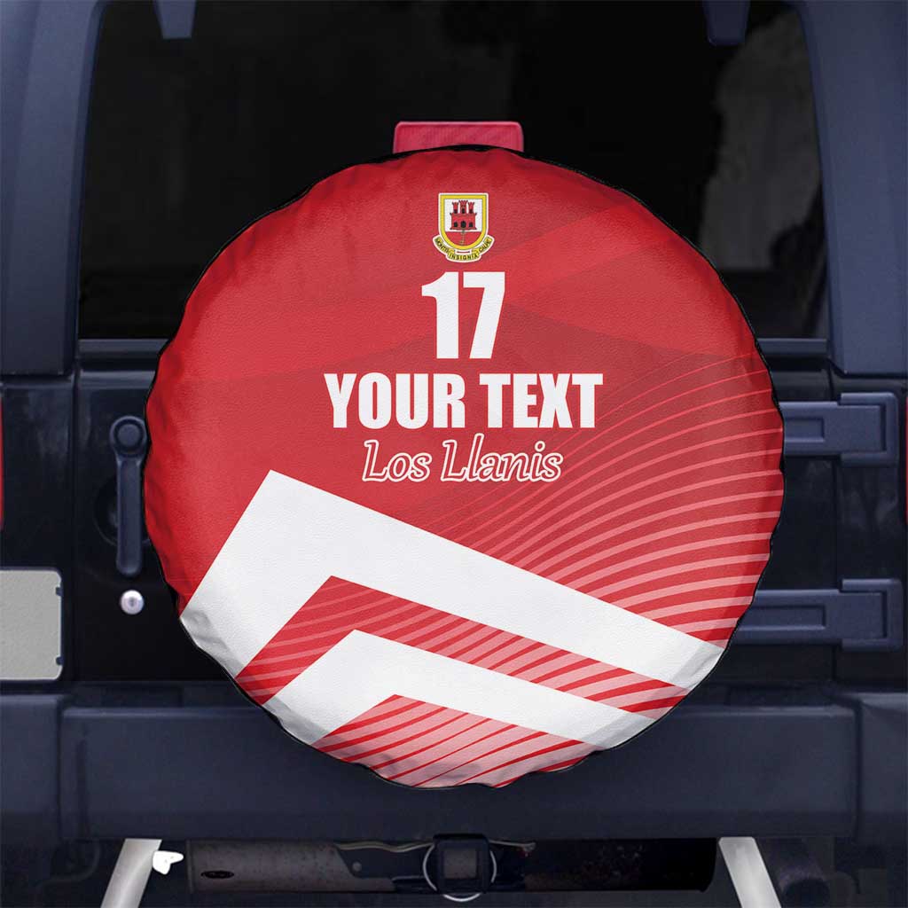 Custom Gibraltar We are Champions Spare Tire Cover Sporty Style