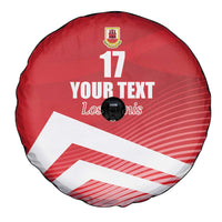 Custom Gibraltar We are Champions Spare Tire Cover Sporty Style