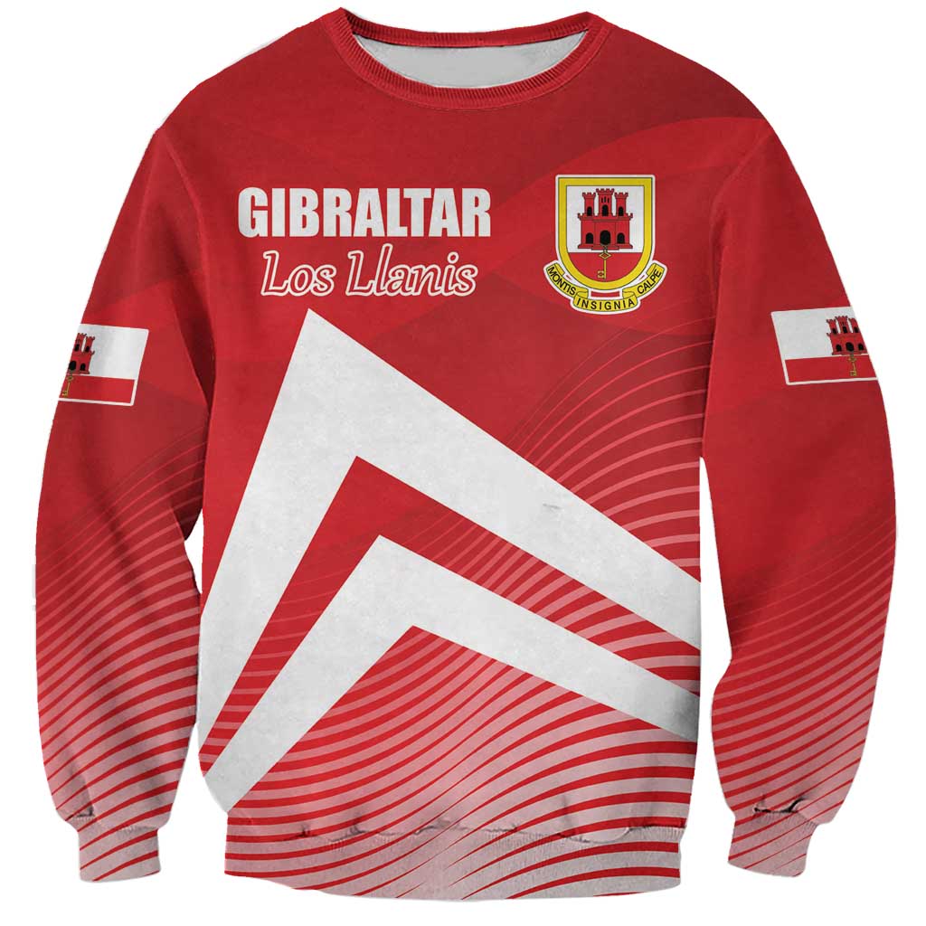 Custom Gibraltar We are Champions Sweatshirt Sporty Style