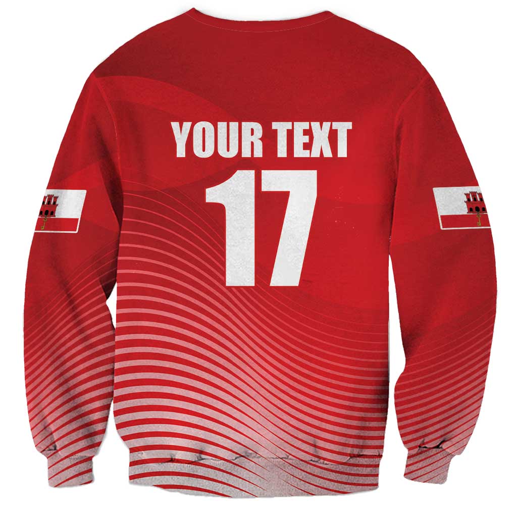 Custom Gibraltar We are Champions Sweatshirt Sporty Style