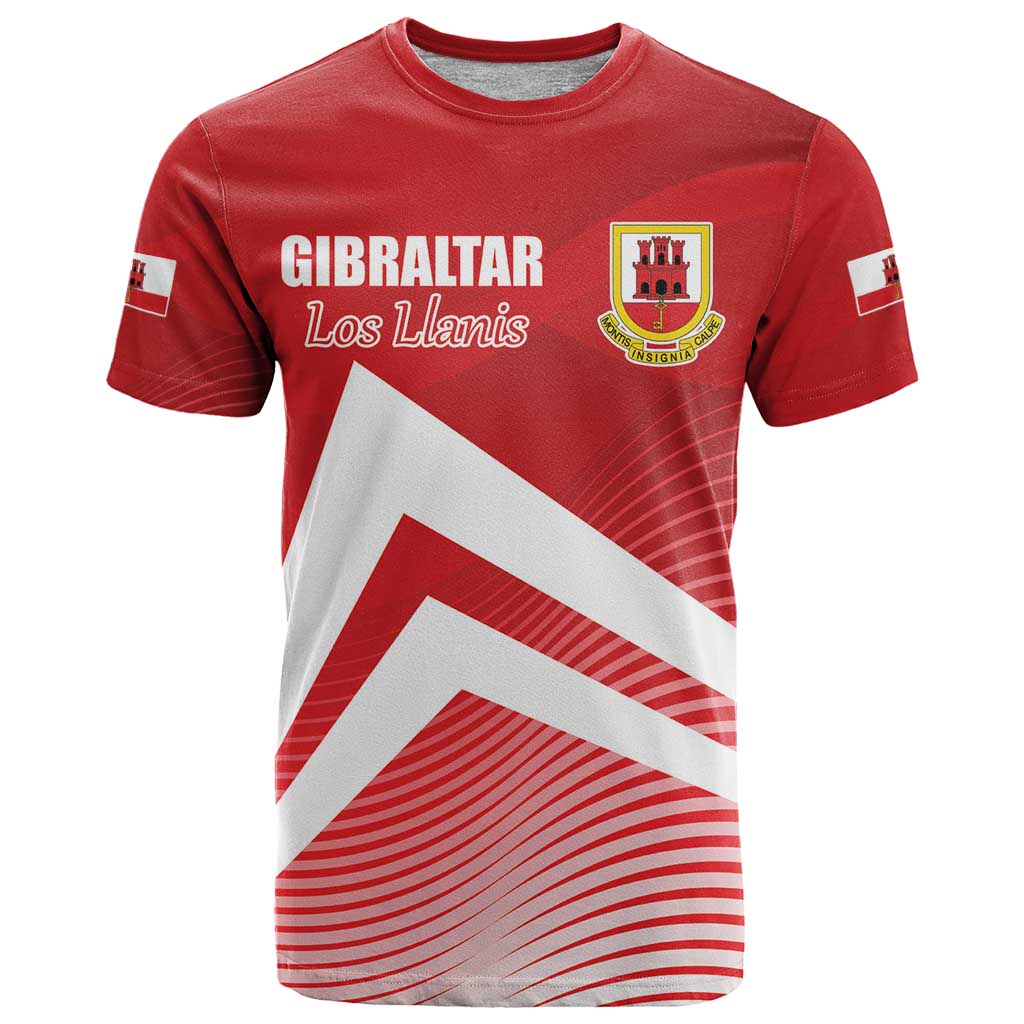 Custom Gibraltar We are Champions T Shirt Sporty Style