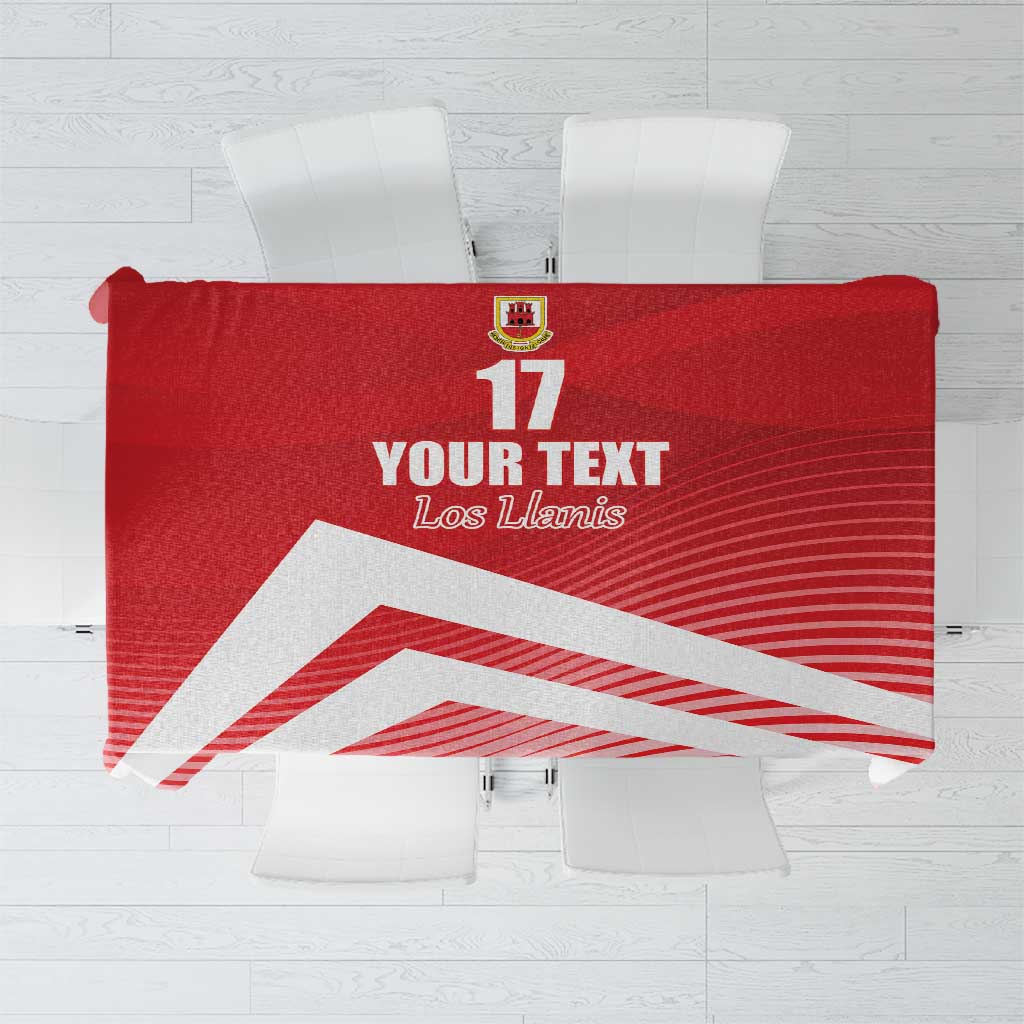 Custom Gibraltar We are Champions Tablecloth Sporty Style
