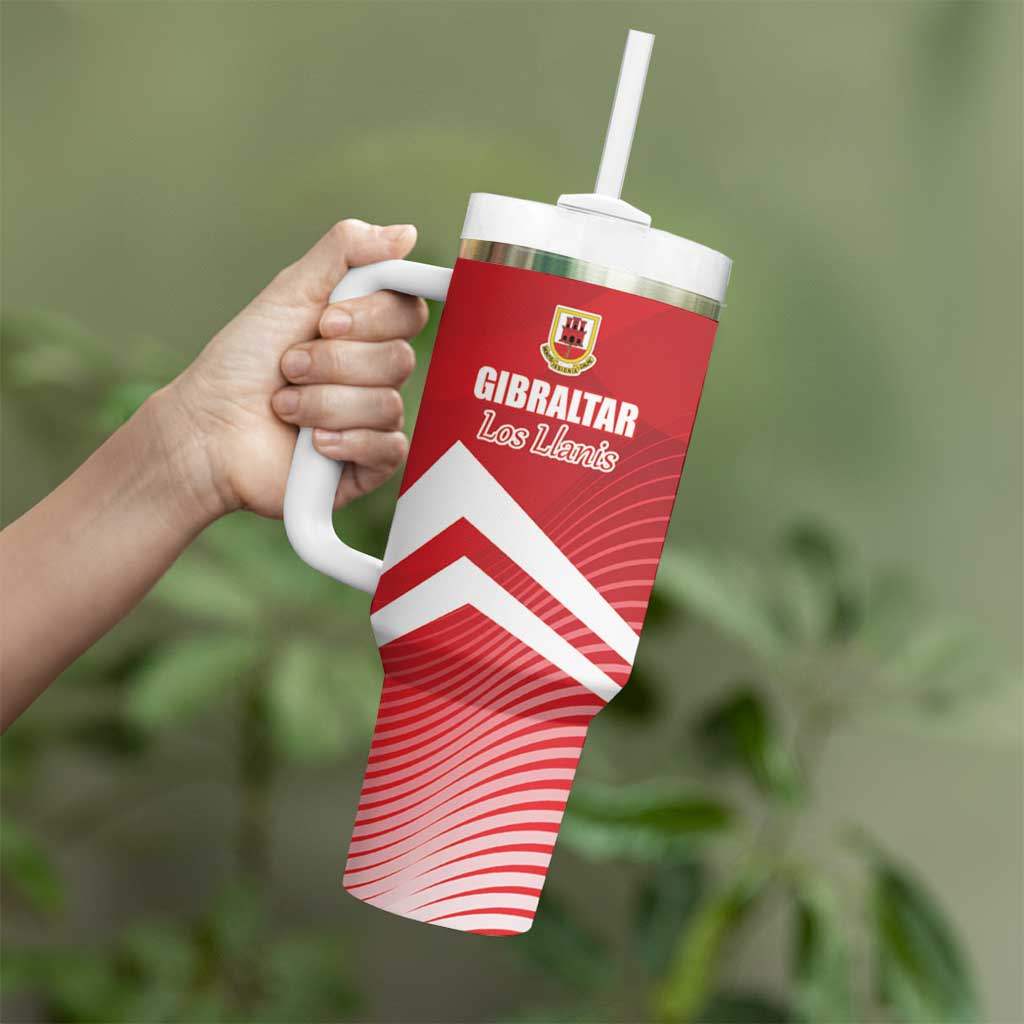 Custom Gibraltar We are Champions Tumbler With Handle Sporty Style