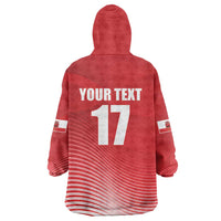 Custom Gibraltar We are Champions Wearable Blanket Hoodie Sporty Style