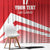 Custom Gibraltar We are Champions Window Curtain Sporty Style