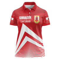 Custom Gibraltar We are Champions Women Polo Shirt Sporty Style
