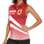 Custom Gibraltar We are Champions Women Sleeveless Polo Shirt Sporty Style