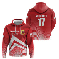 Custom Gibraltar We are Champions Zip Hoodie Sporty Style