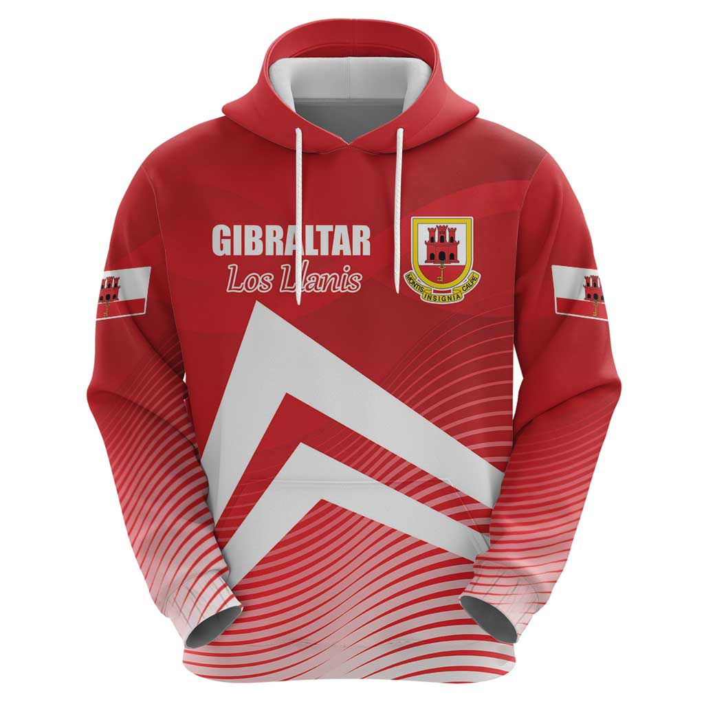 Custom Gibraltar We are Champions Zip Hoodie Sporty Style