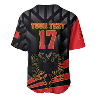 Custom Albania Football We are Champions Baseball Jersey Sporty Style with The Double-headed eagle