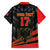 Custom Albania Football We are Champions Family Matching Long Sleeve Bodycon Dress and Hawaiian Shirt Sporty Style with The Double-headed eagle