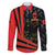 Custom Albania Football We are Champions Family Matching Long Sleeve Bodycon Dress and Hawaiian Shirt Sporty Style with The Double-headed eagle