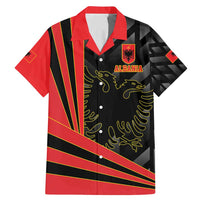 Custom Albania Football We are Champions Family Matching Mermaid Dress and Hawaiian Shirt Sporty Style with The Double-headed eagle