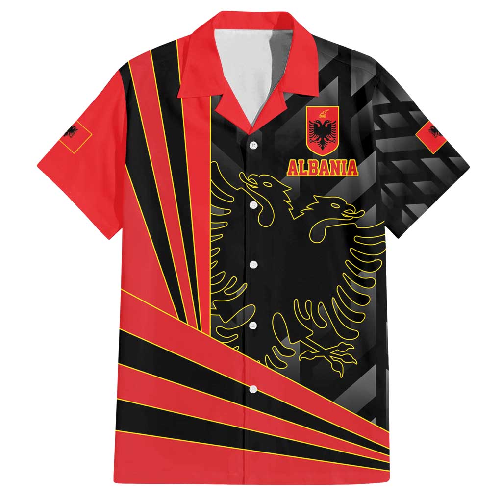 Custom Albania Football We are Champions Family Matching Tank Maxi Dress and Hawaiian Shirt Sporty Style with The Double-headed eagle