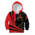 Custom Albania Football We are Champions Kid Hoodie Sporty Style with The Double-headed eagle