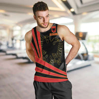 Custom Albania Football We are Champions Men Tank Top Sporty Style with The Double-headed eagle