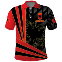 Custom Albania Football We are Champions Polo Shirt Sporty Style with The Double-headed eagle