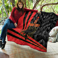 Custom Albania Football We are Champions Quilt Sporty Style with The Double-headed eagle