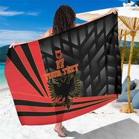 Custom Albania Football We are Champions Sarong Sporty Style with The Double-headed eagle