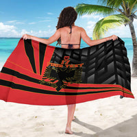 Custom Albania Football We are Champions Sarong Sporty Style with The Double-headed eagle