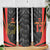 Custom Albania Football We are Champions Skinny Tumbler Sporty Style with The Double-headed eagle