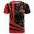 Custom Albania Football We are Champions T Shirt Sporty Style with The Double-headed eagle