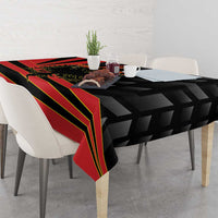 Custom Albania Football We are Champions Tablecloth Sporty Style with The Double-headed eagle