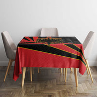 Custom Albania Football We are Champions Tablecloth Sporty Style with The Double-headed eagle