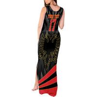 Custom Albania Football We are Champions Tank Maxi Dress Sporty Style with The Double-headed eagle