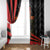 Custom Albania Football We are Champions Window Curtain Sporty Style with The Double-headed eagle