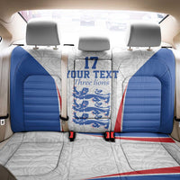Custom England Football We are Champions Back Car Seat Cover Sporty Style The Three Lions