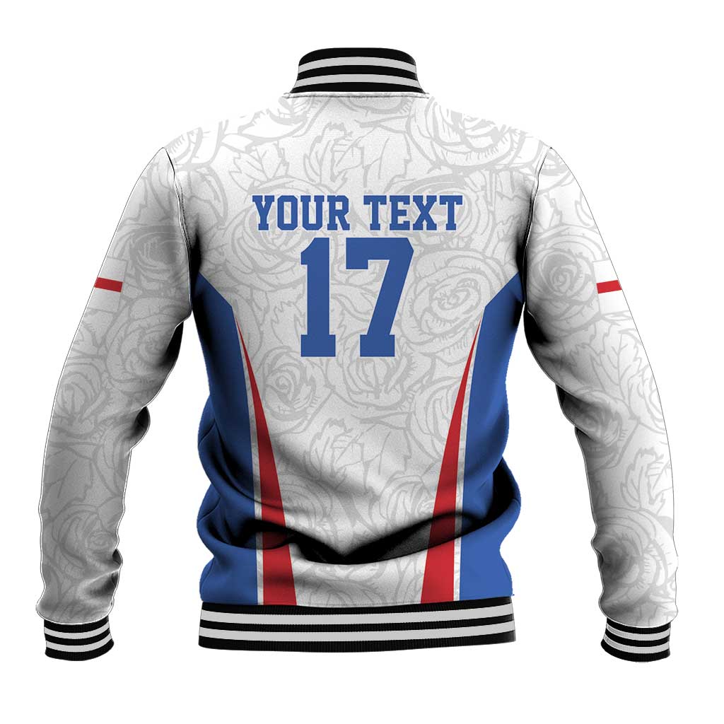 Custom England Football We are Champions Baseball Jacket Sporty Style The Three Lions