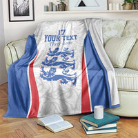 Custom England Football We are Champions Blanket Sporty Style The Three Lions